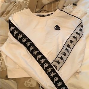 Cropped kappa sweatshirt